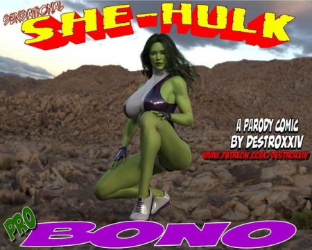 Destroxxiv - She Hulk Pro Bono (sadism comics) [destroxxiv, destroxxiv, she-hulk, sexual training, bdsm-bondage]