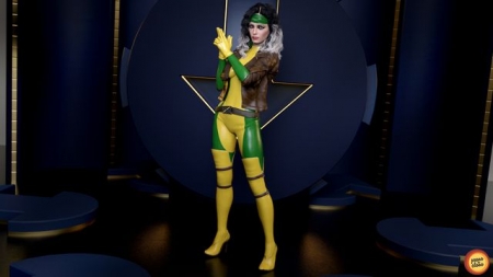 ProneToClone - Eva Green - Rogue (X-Men) extreme comics [ronetoclone, rogue, pronetoclone, celebrity, x-men]