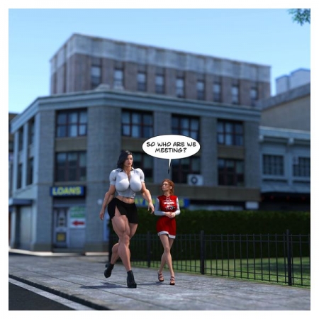Robolord - The Science of Amazons (extreme comics) [robolord, 3d porn comic, breast expansion, muscle, giantess]