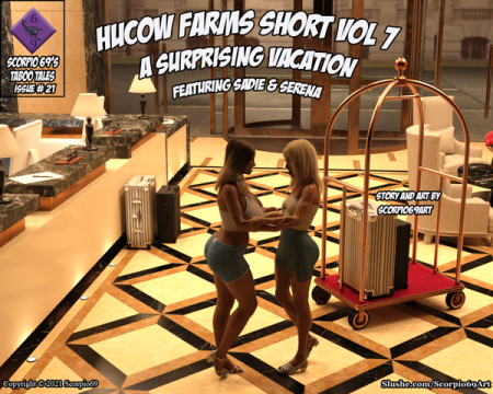 Scorpio69 - Hucow Farms Short 7 - A Surprising Vacation (extreme comics) [ scorpio69, lesbian, milf, anal, cunnilingus]