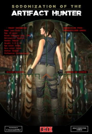 LCTR - Sodomization of the Artifact Hunter  (extreme comics) [LCTR, anal, lctr, tomb raider, bound]
