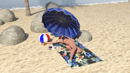 LorennD - Kathleen loves the beach (extreme comics) [LorennD, anal, public-sex, masturbation, lorennd]