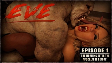 EVE - Episode 1  [EVE, demon, oral, lesbian, huge cock]