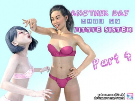 Tian3D - Another Day with My Little Sister [Tian3D, brother-sister, mini girl, milf, giantess]
