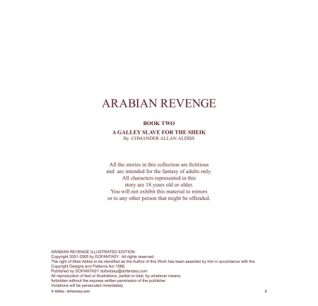 Novel Collection - Allan Aldiss - Arabian Revenge 2 - A galley Slave for the Sheik