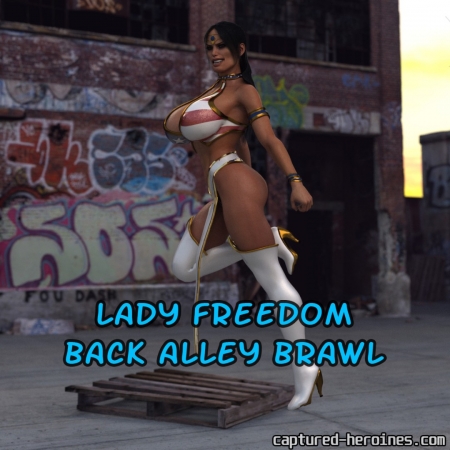 Captured Heroines - Lady Freedom Black Alley Brawl