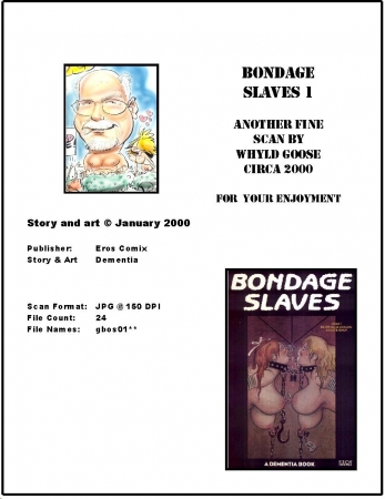 Bondage Slaves 1 (Whylde Goose)- Bdsm porn comics