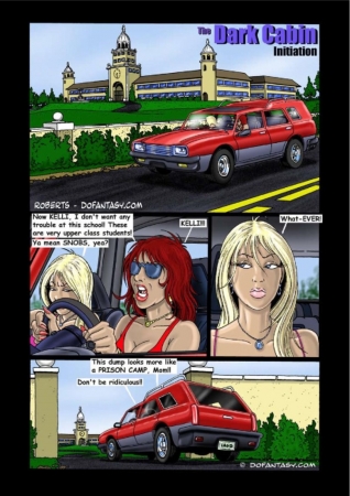 Roberts - Dark cabin- Bdsm porn comics
