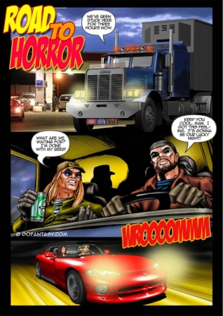Wayne Wine - Road to Horror- Bdsm porn comics