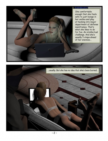 ivys interrogation part 2- Bdsm porn comics