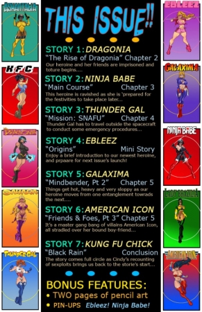 9 Super Heroines - The Magazine 5