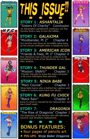 9 Super Heroines - The Magazine 4