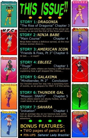 9 Super Heroines - The Magazine 6
