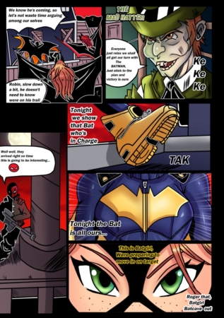 Darkfang100 - Batgirl Hentai 2 - Mad For Bats- Bdsm porn comics