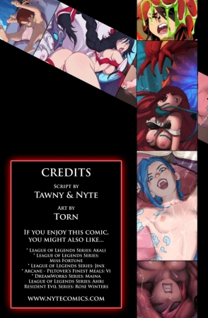 Nyte - League of Legends Series - Caitlyn- Bdsm porn comics