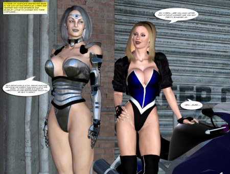 Uroboros - Legion of Superheroines 90- Bdsm porn comics