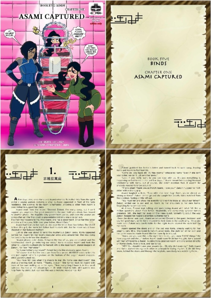 Book Five - Binds 1 - Asami Captured new bdsm comics
