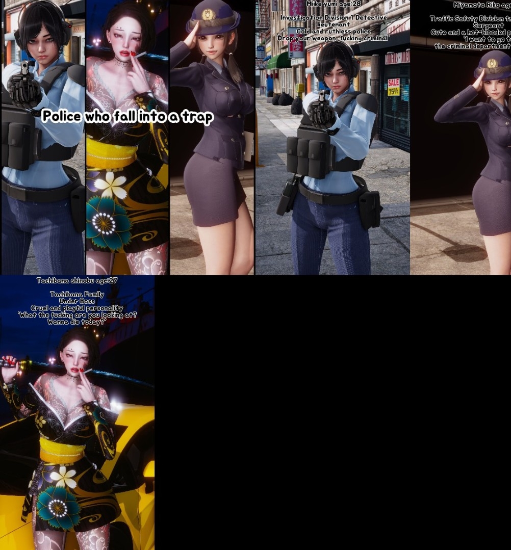 Delightfulw - Police Who Fall Into Trap [extreme sadism porn comics]