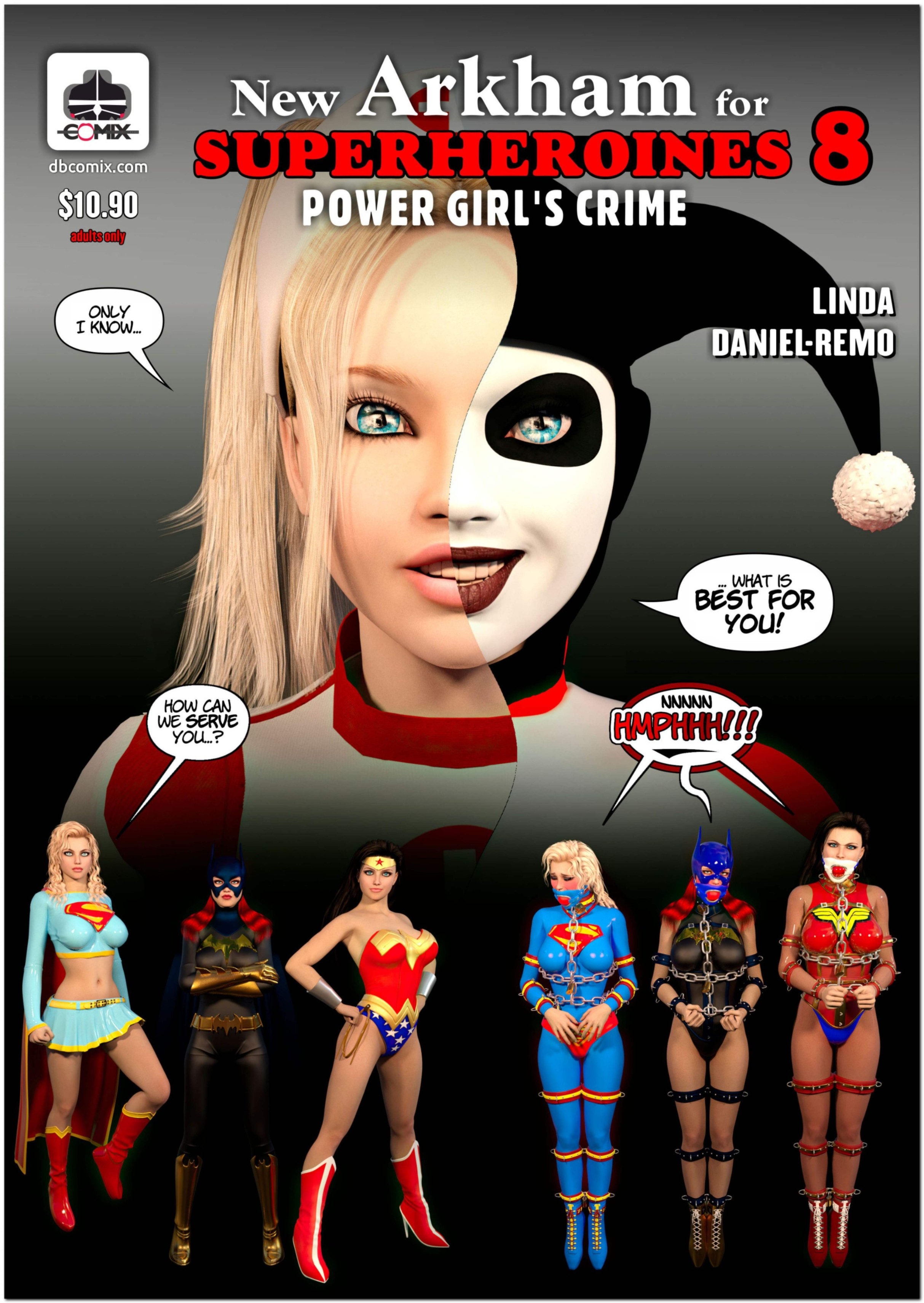 New Arkham For Superheroines 8 [extreme sadism porn comics]