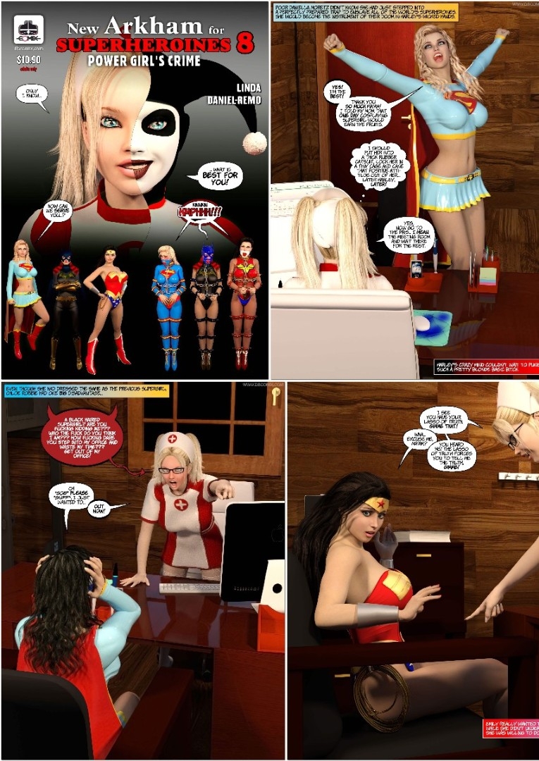 New Arkham For Superheroines 8 [extreme sadism porn comics]