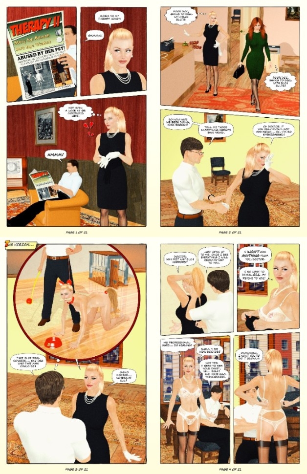 The Therapy II by Berseh & Vialst [extreme sadism porn comics]