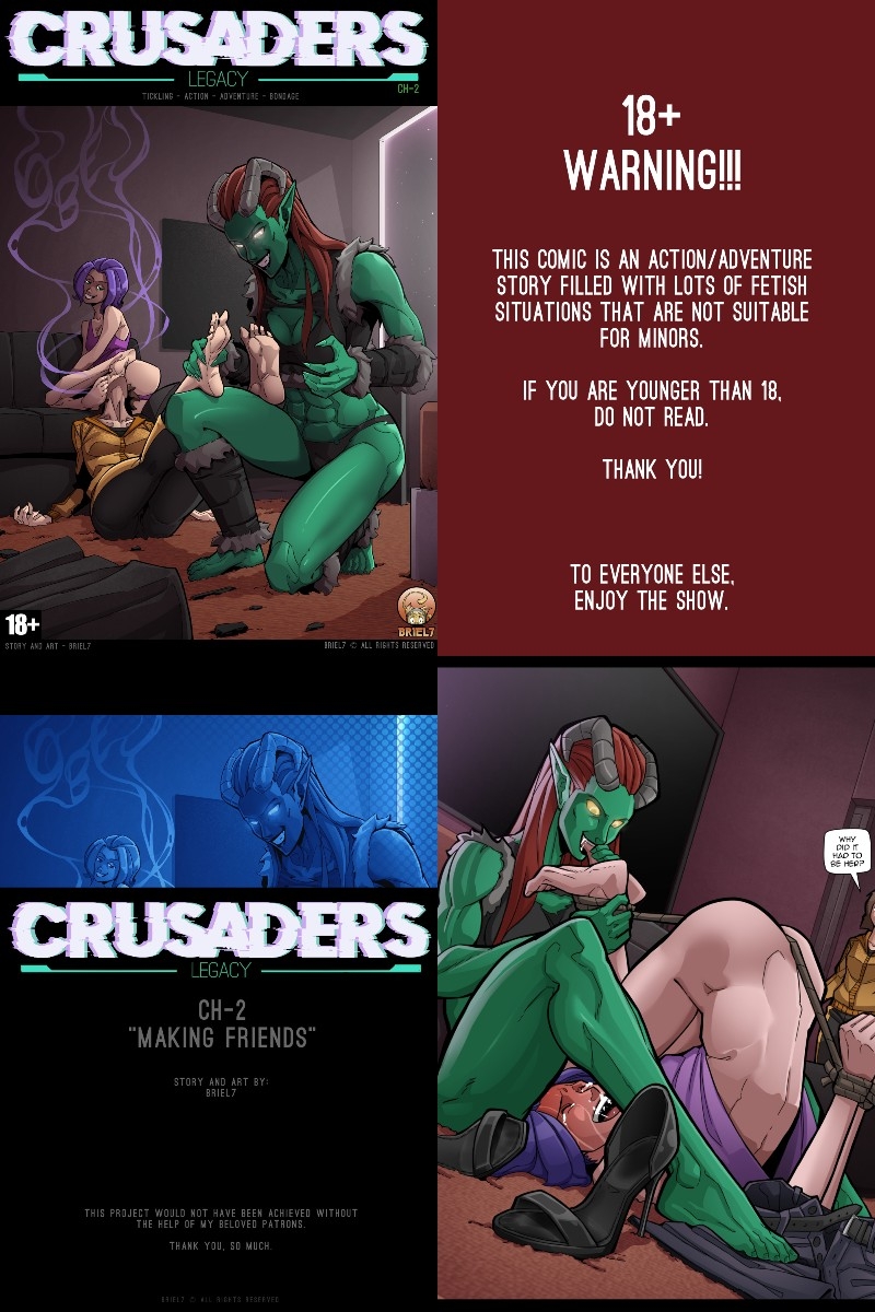 Briel7 - Crusaders Legacy 02 [extreme sadism porn comics]