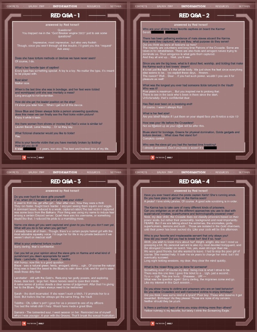 Briel7 Artwork -Q & A -RED [extreme sadism porn comics]