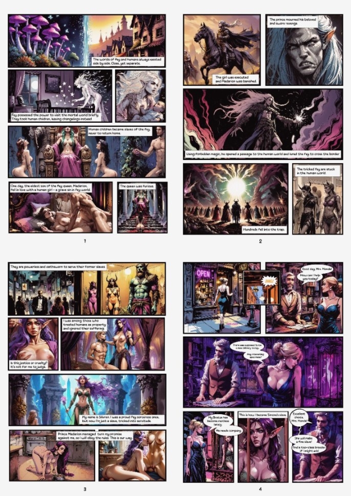 Queen Potato - Fey Breeder (35 pages) [extreme sadism porn comics]