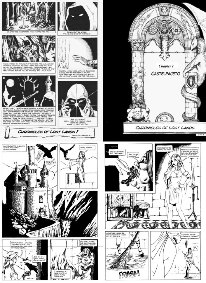 Lost Lands (I-II-III) - by IlBardoRamingo [extreme sadism porn comics]