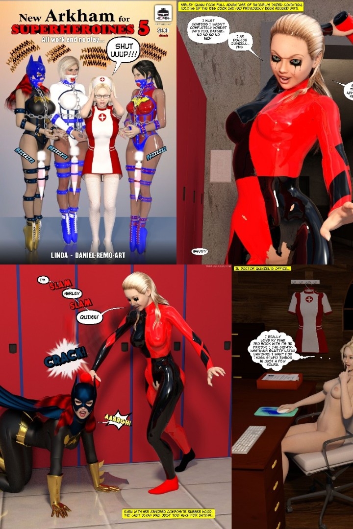 New Arkham For Superheroines 5 [extreme sadism porn comics]