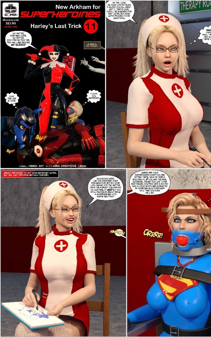 DBComix - New Arkham For Superheroines 11 [extreme sadism porn comics]