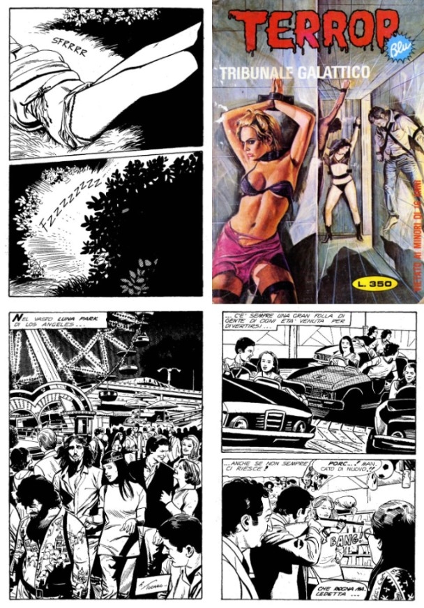 Excellente- TERRORBLU n 63 - Tribunale galattico [extreme sadism porn comics]