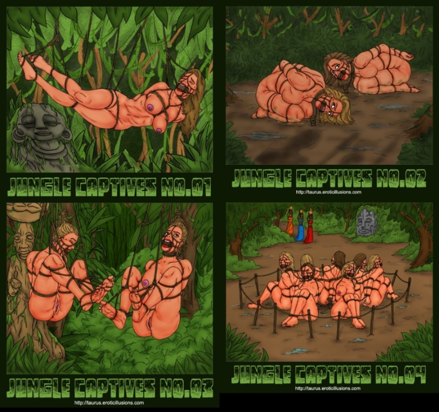 Jungle Captives from Taurus [extreme sadism porn comics]