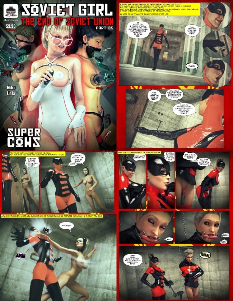 Soviet Girl The End of Soviet Union 5 Super Cows [extreme sadism porn comics]