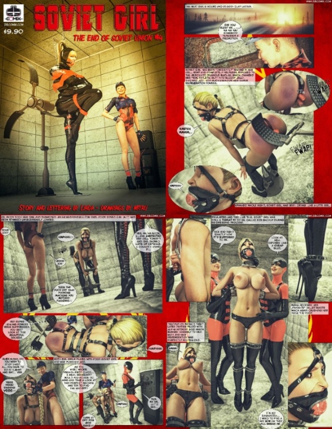 Soviet girl the end of Soviet Union 04 [extreme sadism porn comics]