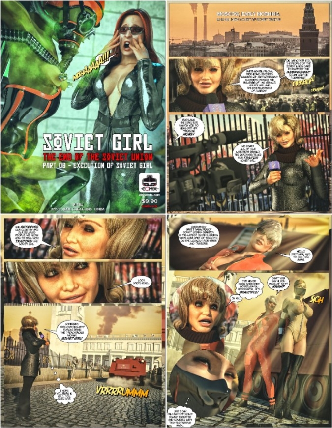 Soviet Girl the End of the Soviet Union 8 [extreme sadism porn comics]