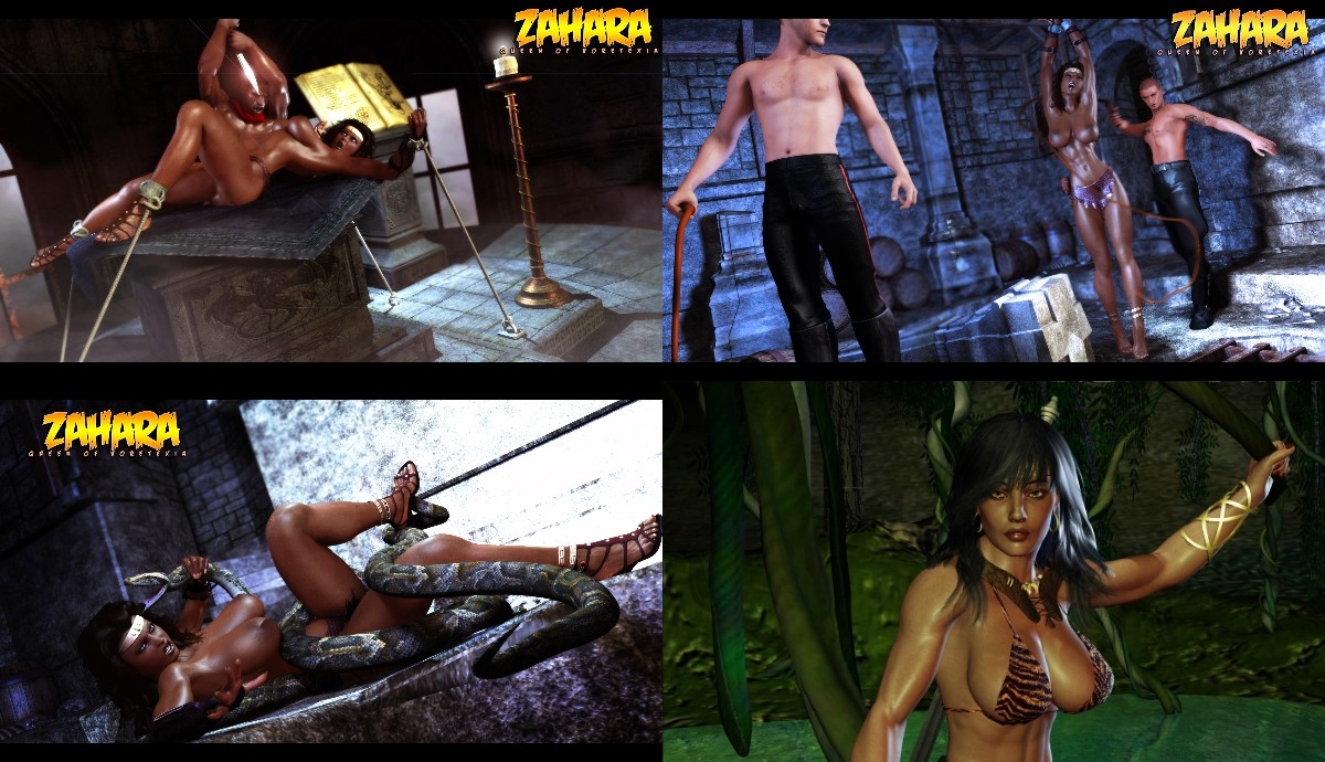 Zahara Queen of Voretexia- wallpaper+misc [extreme sadism porn comics]
