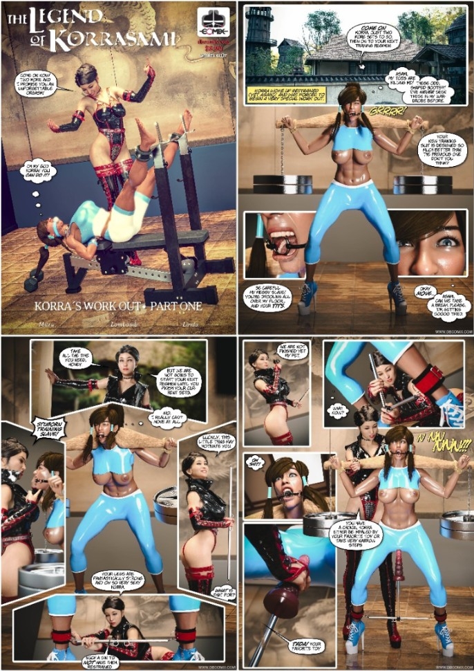 DBComix - The Legend of Korrasami Korra's Work Out [extreme sadism porn comics]