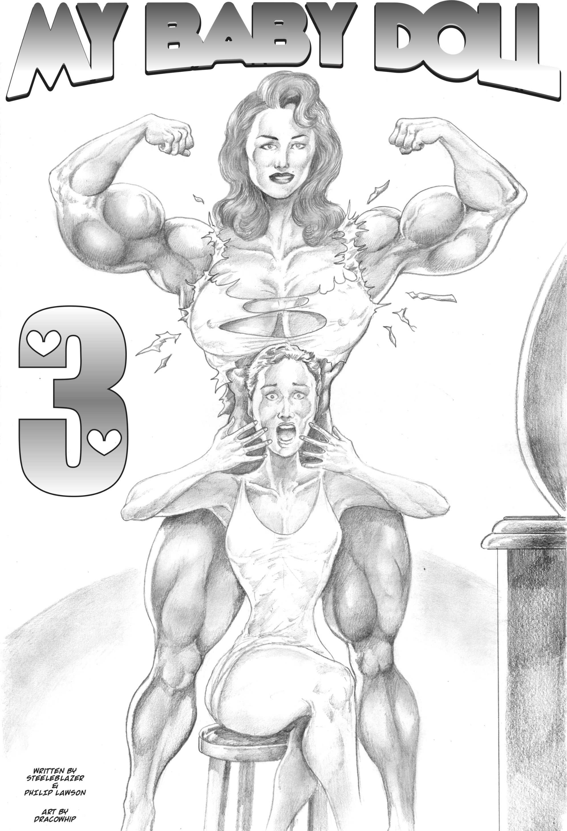 Mighty Female Muscle Comix - My Baby Doll 03 [extreme sadism porn comics]