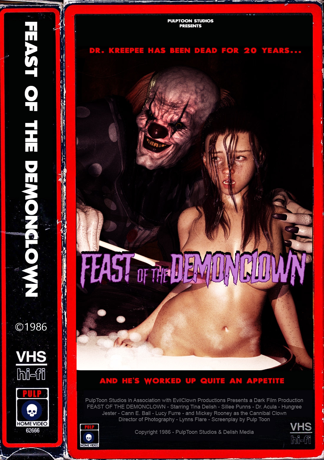 PulpToon - Feast of the Demonclown 01 [extreme sadism porn comics]