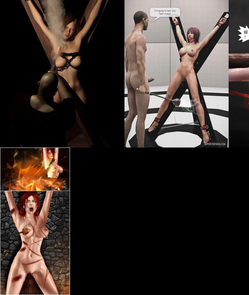 Rare Torture 4RtW0RK 19 Mammaries roasted [extreme sadism porn comics]