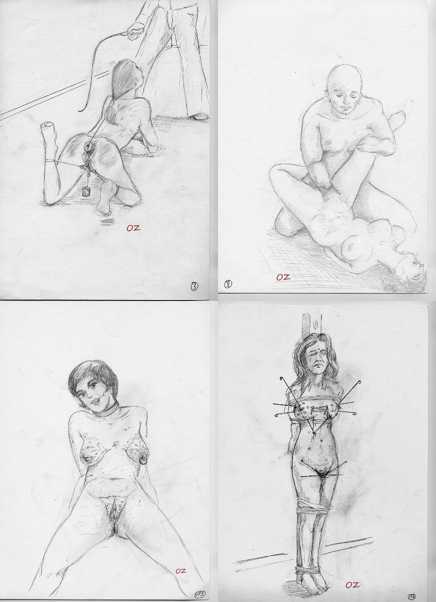 BDSM Artwork from OZ 02 [extreme sadism porn comics]