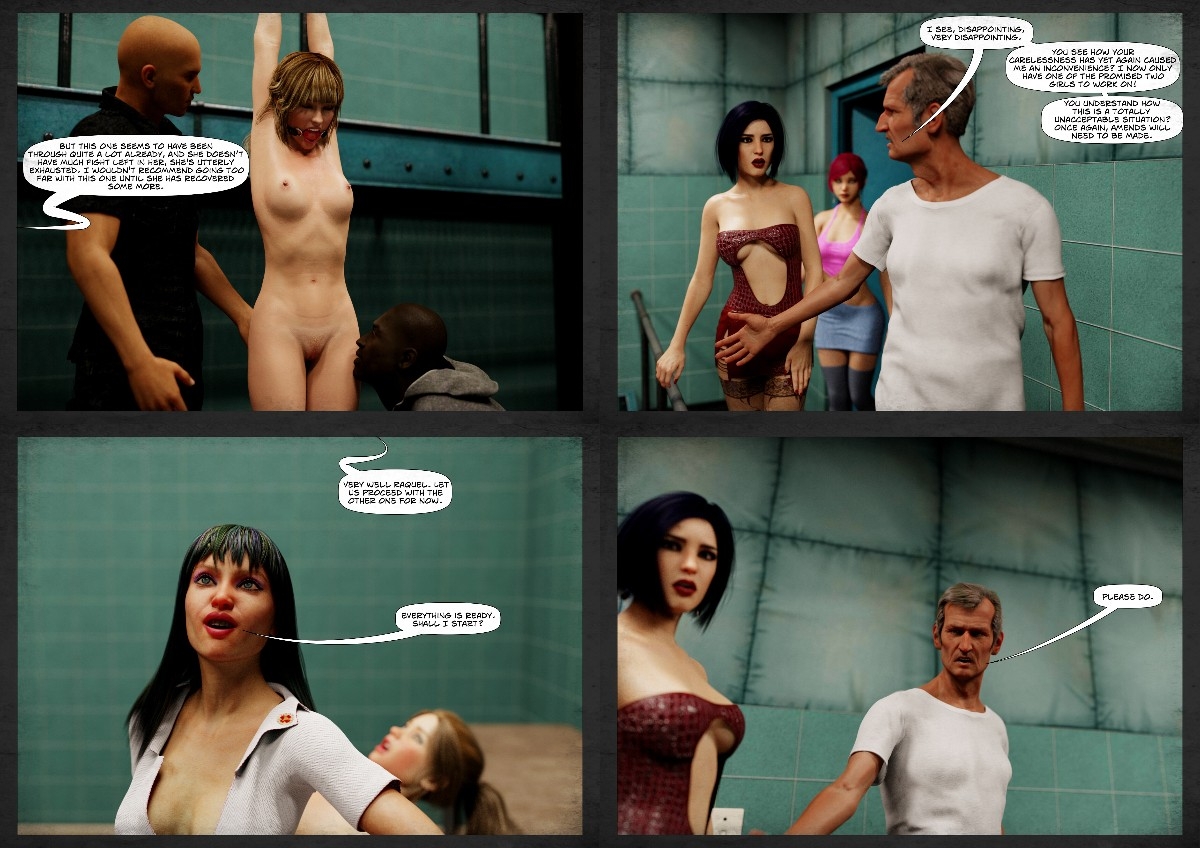 Blake Stronge - The Basement 03 Part 2 [extreme sadism porn comics]