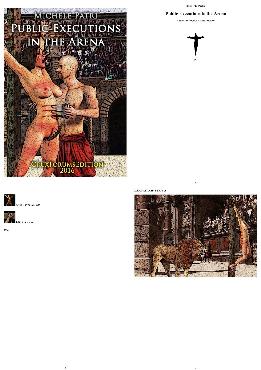 Public Executions in the Arena - Michele Patri [extreme sadism porn comics]