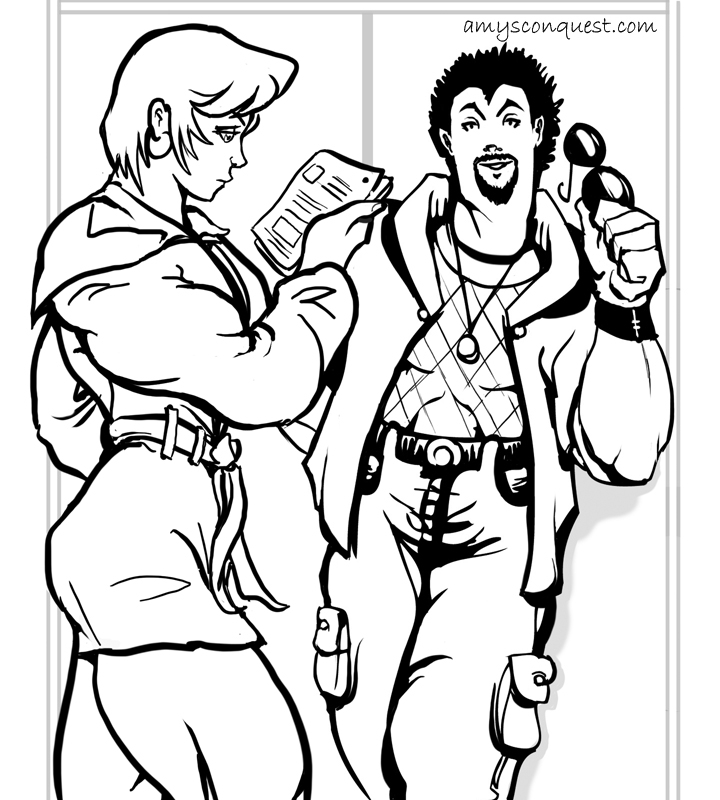 Amy's Conquest - The Elevator Ride