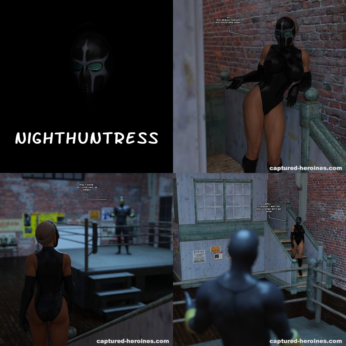 Captured-Heroines - NightHuntress