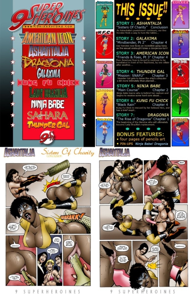 9 Super Heroines - The Magazine 4 9 Super Heroines - The Magazine 4