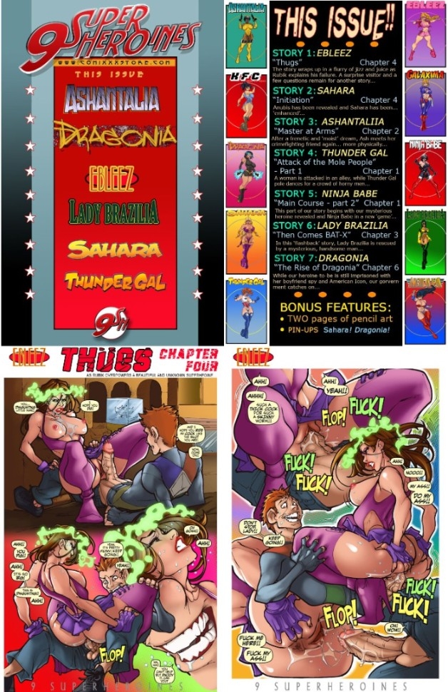 9 Super Heroines - The Magazine 9 9 Super Heroines - The Magazine 9