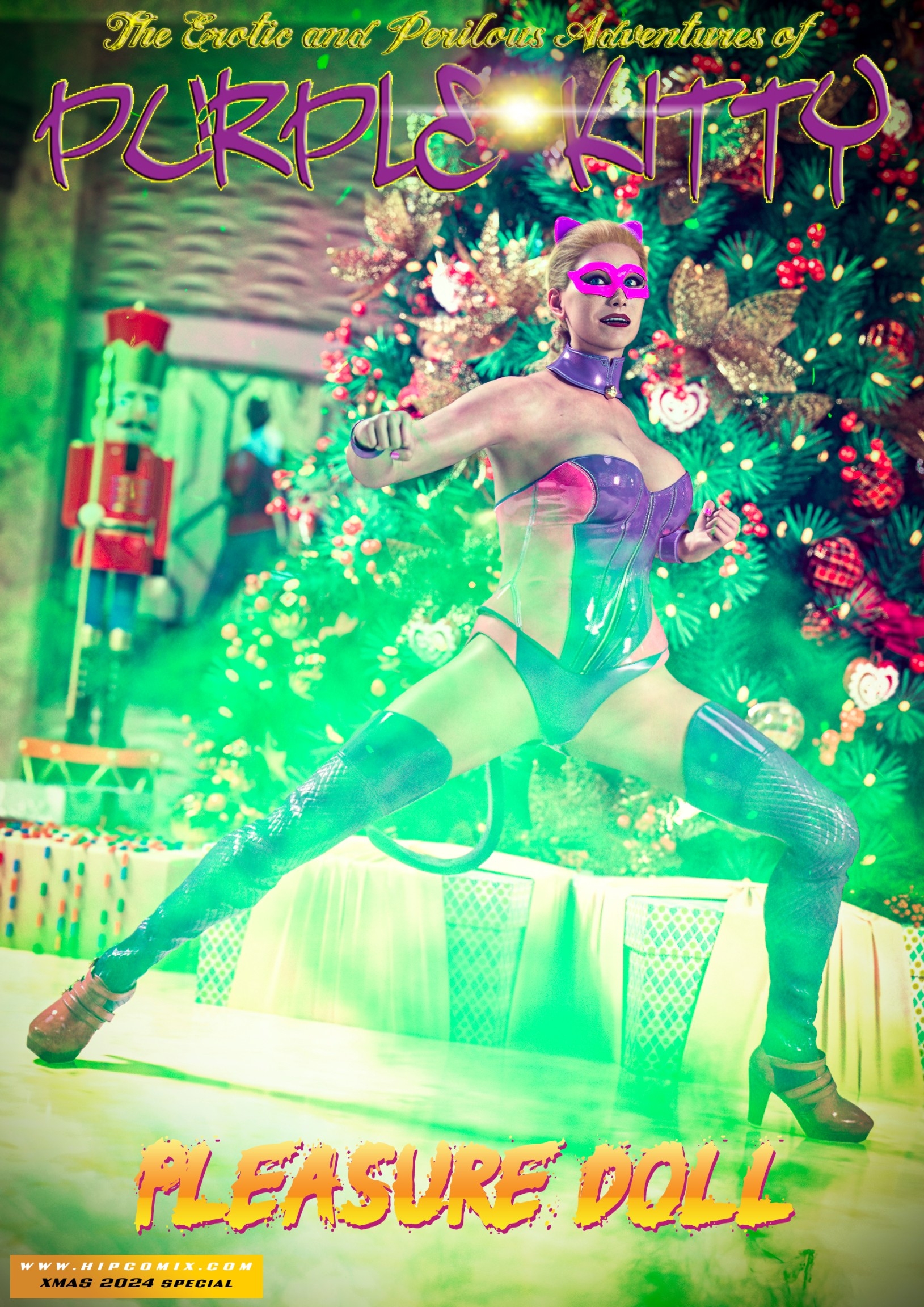 XMAS 2024 SPECIAL - PURPLE KITTY PLEASURE DOLL - Issue 01