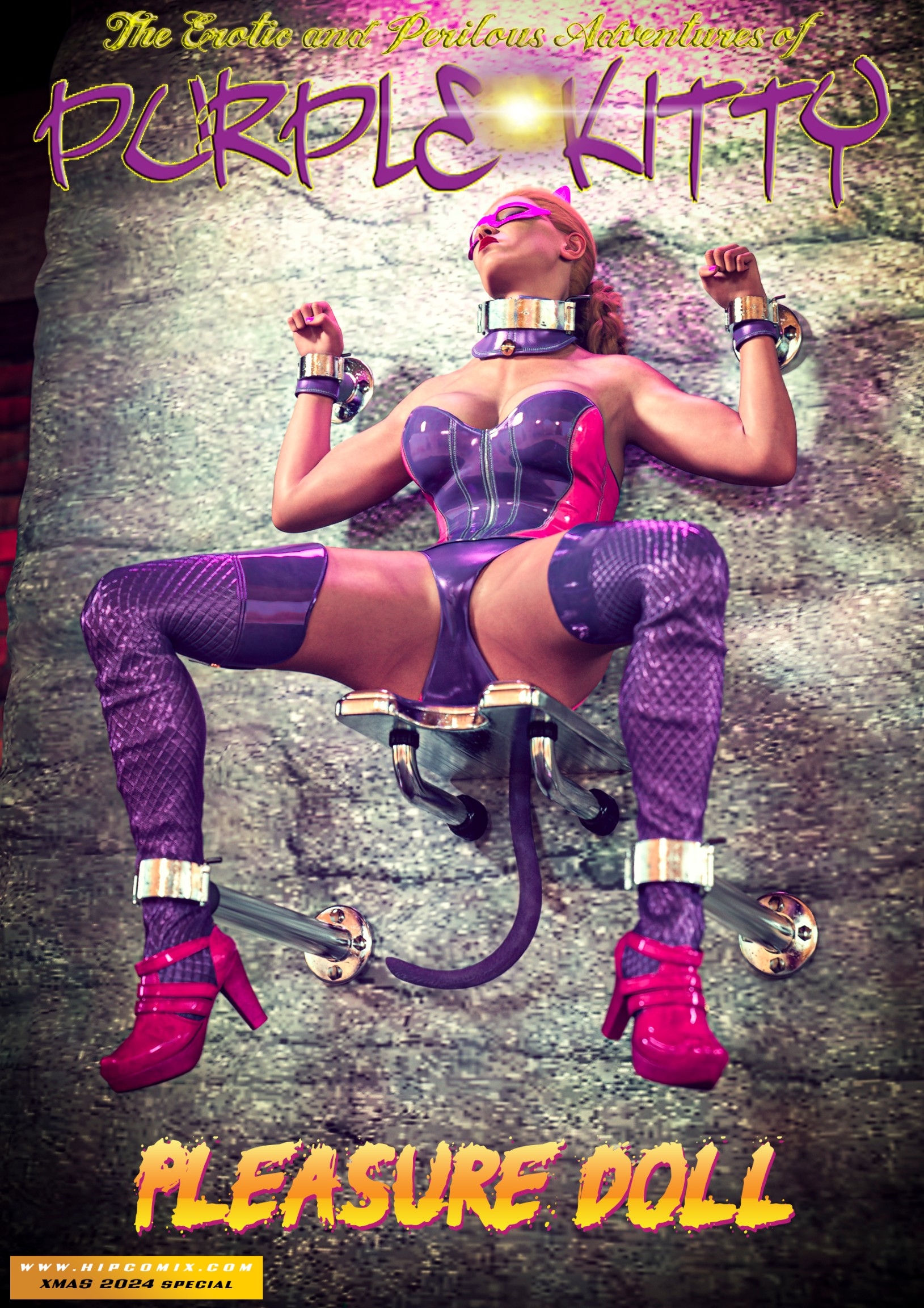 XMAS 2024 SPECIAL - PURPLE KITTY PLEASURE DOLL - Issue 02